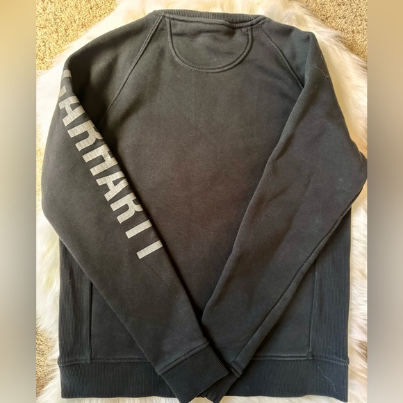 Carhartt Women’s Black Crewneck Sweatshirt - Picture 6 of 8